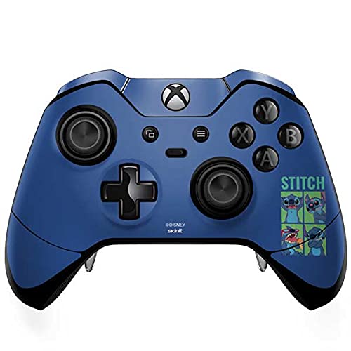 Skinit Decal Gaming Skin Compatible with Xbox One Elite Controller - Officially Licensed Disney Lilo and Stitch Personalities Moods Design