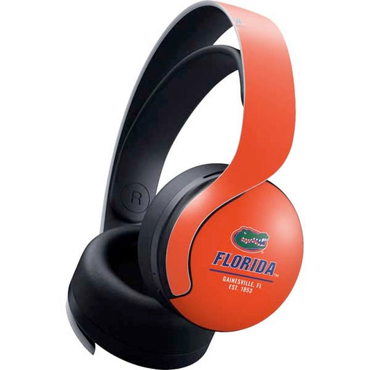 Skinit Decal Gaming Skin Compatible with Pulse 3D Wireless Headset for PS5 - Officially Licensed University of Florida Gainesville Est 1853 Design