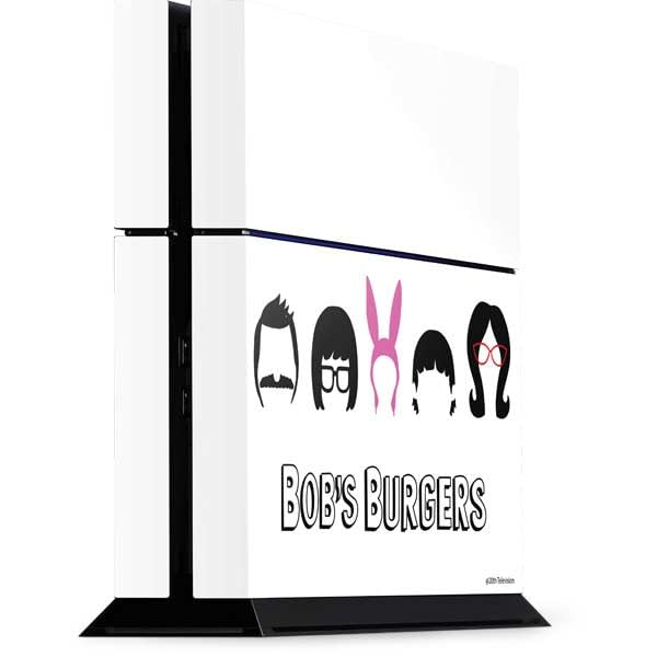 Skinit Decal Gaming Skin Compatible with PS4 Console - Officially Licensed Bobs Burgers Silhouette Design