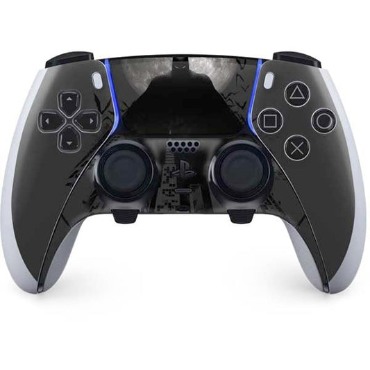 Skinit Decal Gaming Skin Compatible with PS5 DualSense Edge Pro Controller - Officially Licensed DC Comics Batman On City with Moon Art Design