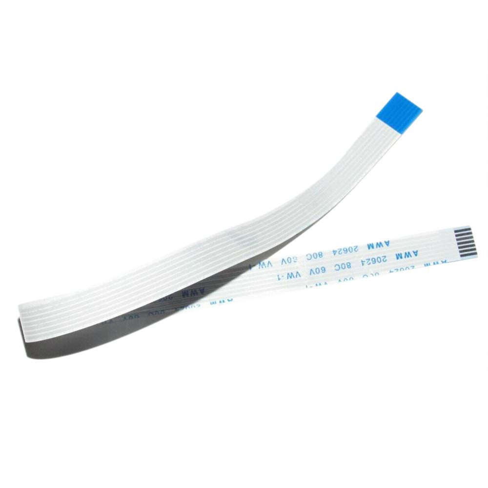 Zahara Power Reset Button Ribbon Flex Cable Replacement for PlayStation 2 7-Pin PS2 30001-39001 35001