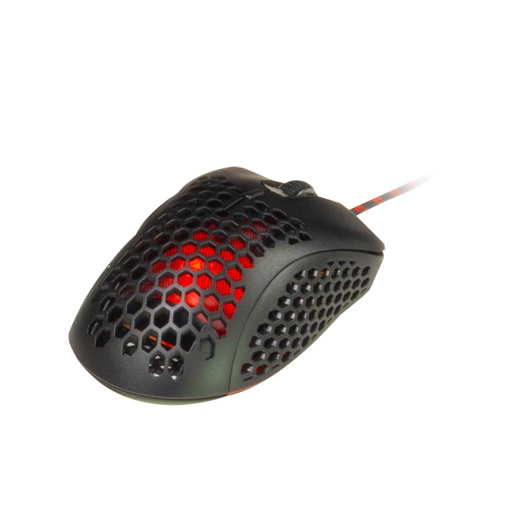 Skytech Gaming Classic M-1200N RGB Gaming Mouse  6200 DPI  Chroma RGB Lighting  Lightweight Design Ergonmic Comfortable Feel  Wired Mouse  Support Windows 7/10/11 -Black
