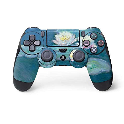Skinit Decal Gaming Skin Compatible with PS4 Controller - Officially Licensed Waterlilies  Evening by Monet Design