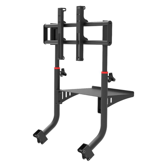 Extreme Simracing TV Stand Add-on for Wheel Stand SXT V2 - Black, Metal, Fits TVs up to 50 - Model 940
