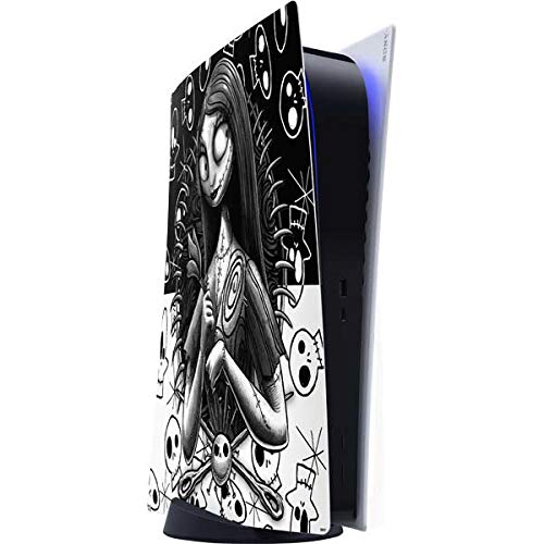 Skinit Decal Gaming Skin Compatible with PS5 Digital Edition Console - Officially Licensed Disney The Nightmare Before Christmas Sally Art Design