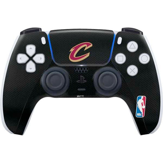Skinit Decal Gaming Skin Compatible with PS5 Controller - Officially Licensed NBA Cleveland Cavaliers Jersey Design