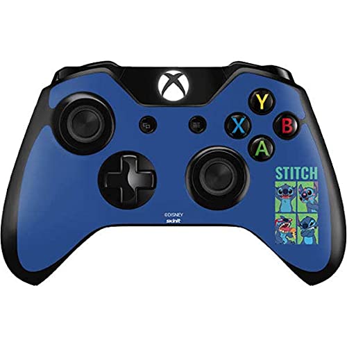 Skinit Decal Gaming Skin Compatible with Xbox One Controller - Officially Licensed Disney Lilo and Stitch Personalities Moods Design