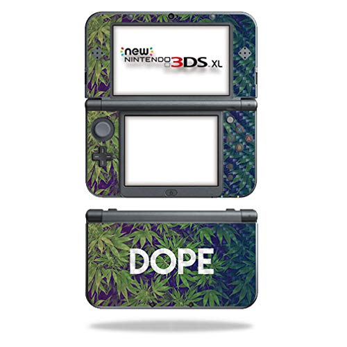 MightySkins Carbon Fiber Skin for Nintendo New 3DS XL (2015) - Dope | Protective  Durable Textured Carbon Fiber Finish | Easy to Apply  Remove  and Change Styles | Made in The USA