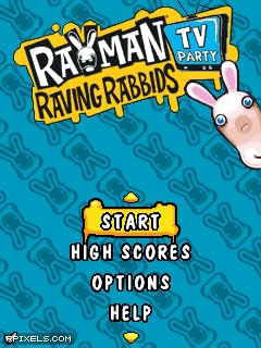 Ubisoft Rayman Raving Rabbids TV Party Game - Model 16495 for Nintendo Wii