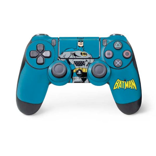 Skinit Decal Gaming Skin Compatible with PS4 Pro/Slim Controller - Officially Licensed DC Comics Batman Portrait Design