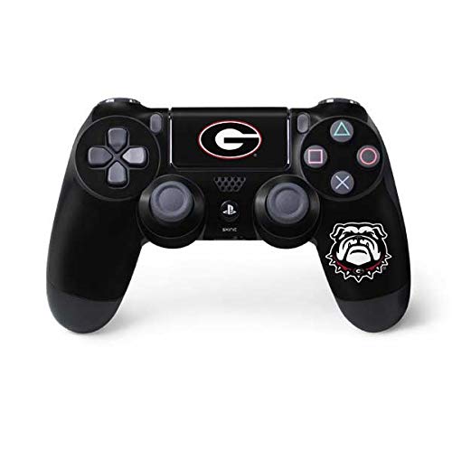Skinit Decal Gaming Skin Compatible with PS4 Controller - Officially Licensed University of Georgia Logo Design