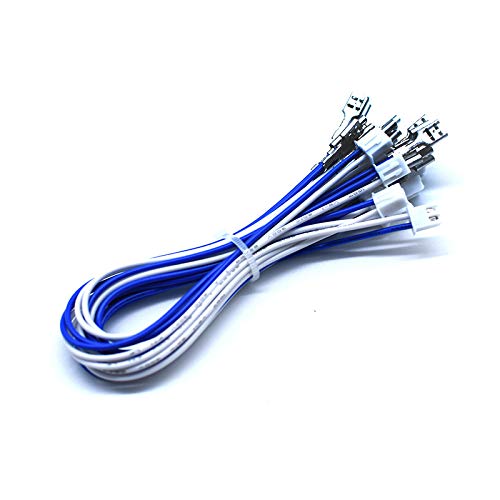 Arcity 20 Pcs Arcade Button Wires Harness Cable for USB Encoder PCB, 0.187" (4.8mm) Terminals, Compatible with HAPP Style Buttons & Joysticks
