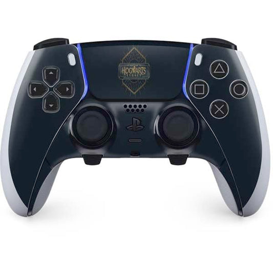 Skinit Decal Gaming Skin Compatible with PS5 DualSense Edge Pro Controller - Officially Licensed Wizarding World Hogwarts Legacy Emblem Design