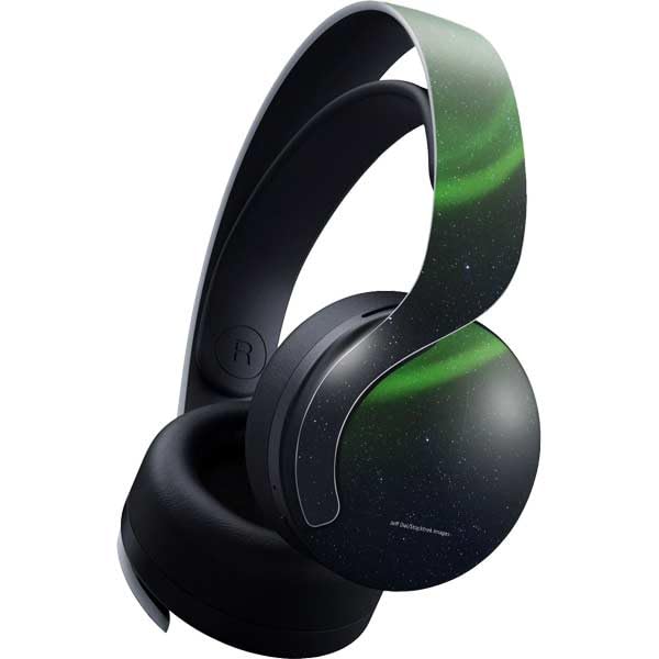 Skinit Decal Gaming Skin Compatible with Pulse 3D Wireless Headset for PS5 - Officially Licensed StockTrek Aurora Borealis Dances Above The Arctic Ocean Design