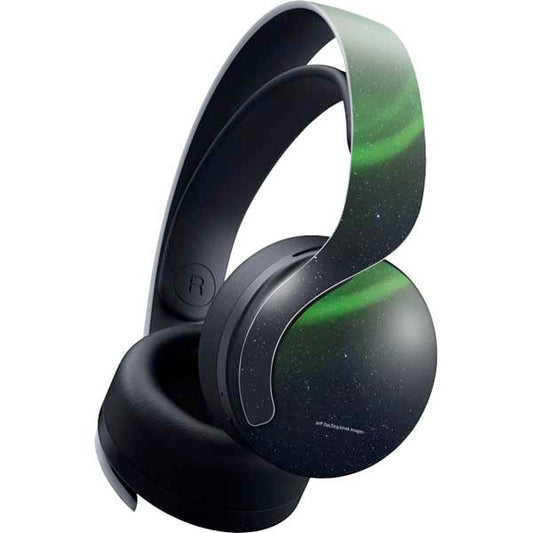 Skinit Decal Gaming Skin Compatible with Pulse 3D Wireless Headset for PS5 - Officially Licensed StockTrek Aurora Borealis Dances Above The Arctic Ocean Design