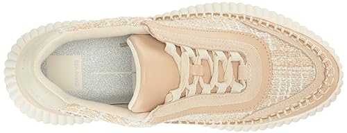 Dolce Vita DOLEN Women's Sneakers, Ivory Multi Woven, Size 7.5