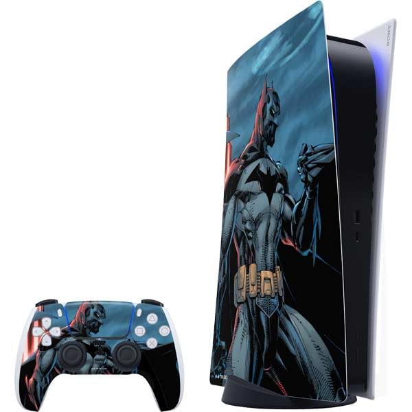 Skinit Decal Gaming Skin Compatible with PS5 Bundle - Officially Licensed DC Comics Batman Future State Cover #4 by Jim Lee Design