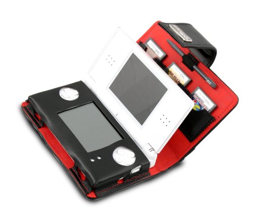 PowerA Nintendo DS Lite Quilted Play-thru Case - Black, Model 075069-01