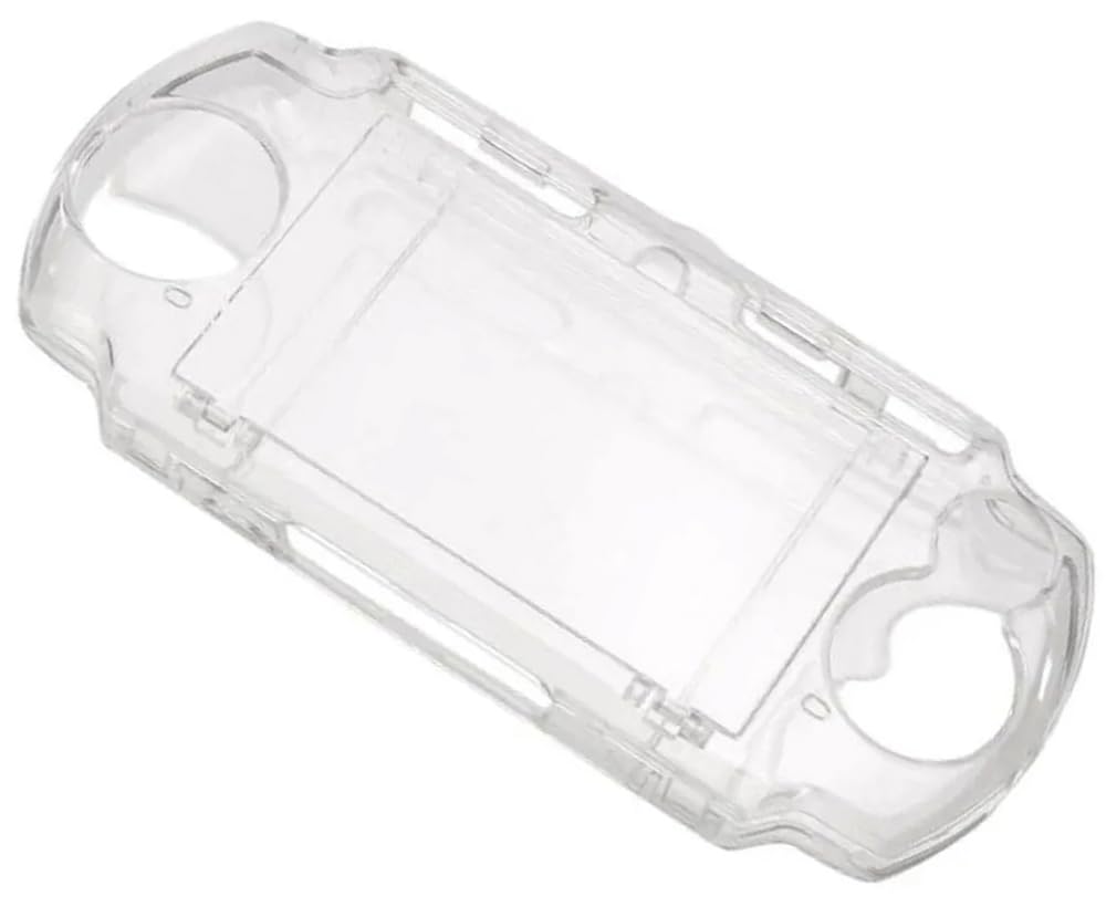 KlsyChry Transparent Hard Shell Case Cover Compatible with PSP 2000/3000  Replacement Protective PSP 2000 3000 Crystal Clear Housing Case