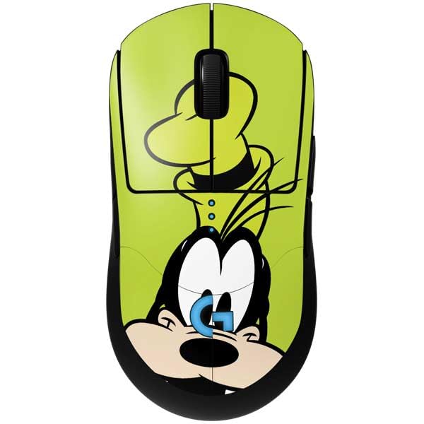 Skinit Decal Other Skin Compatible with G Pro Wireless Gaming Mouse - Officially Licensed Disney Friends Goofy Up Close Design
