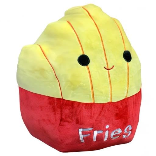 Squishmallow Food Squad Floyd Fries Plush Toy - 5 Inch Soft Yellow Animal