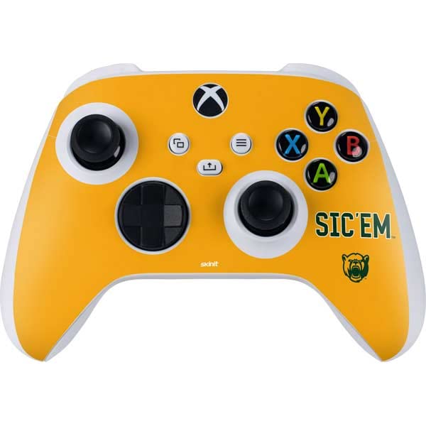 Skinit Decal Gaming Skin Compatible with Xbox Series S Controller - Officially Licensed Baylor University Sic Em Design