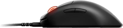 SteelSeries Esports Mini FPS Gaming Mouse - Ultra Light 61g, 5 Programmable Buttons, 18K CPI, RGB Lighting, Wired, Black, Model 62421