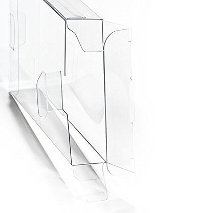 CHILDMORY 10Pcs Clear Protective Display Sleeves for 3DS Game Cartridges