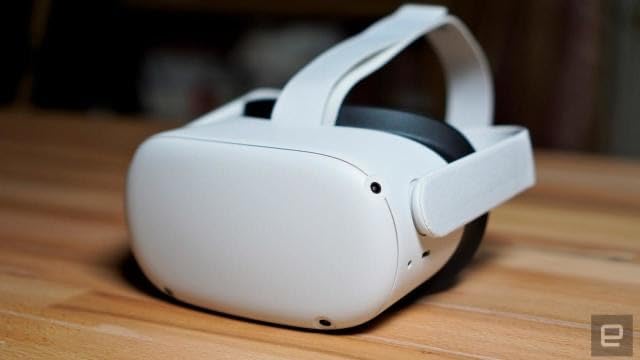 Meta Quest 2 128GB VR Headset - White (Renewed) - No Controllers Included