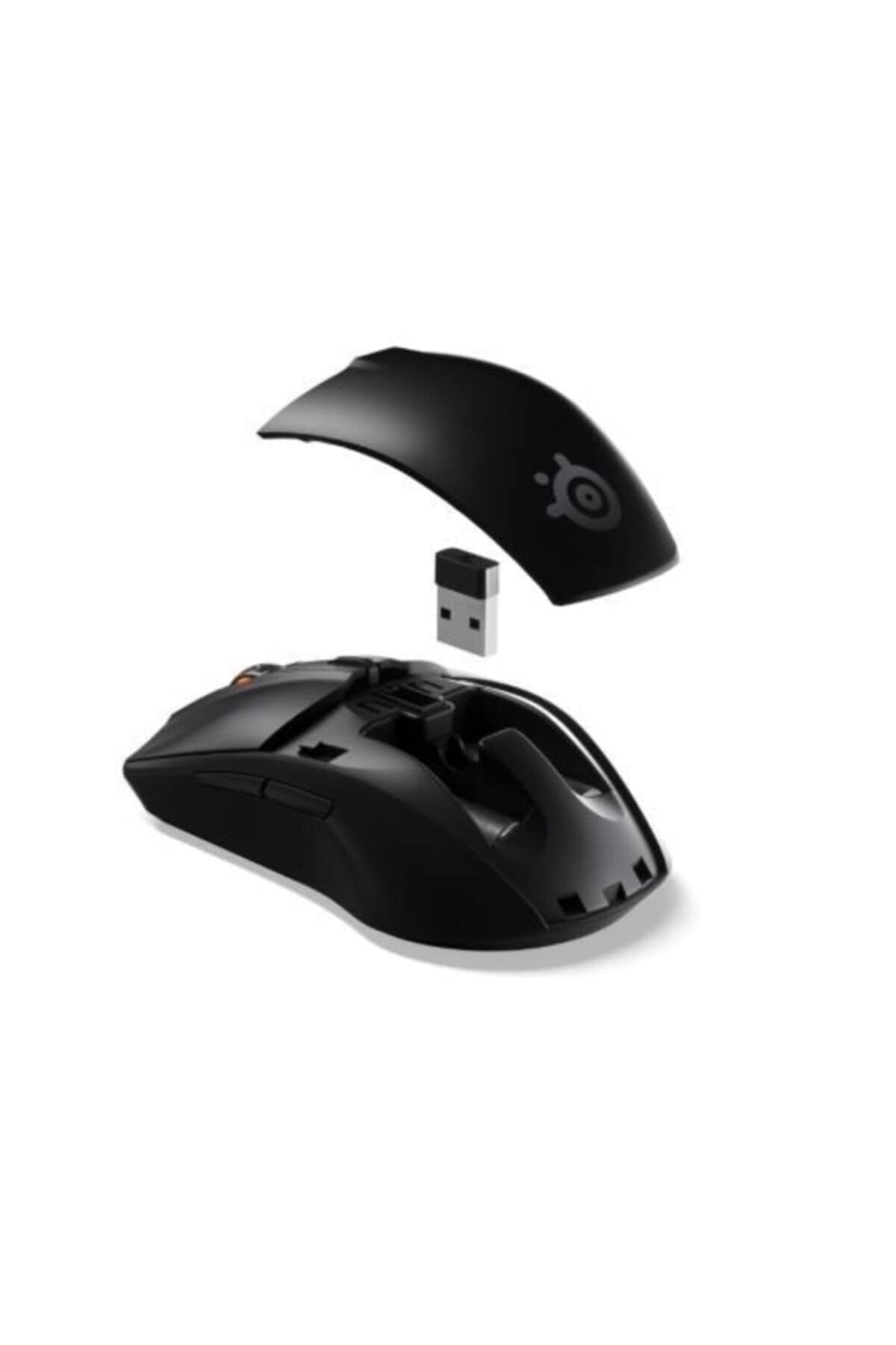 SteelSeries Rival 3 62521 Wireless Gaming Optical Mouse, Matte Black