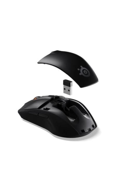 SteelSeries Rival 3 62521 Wireless Gaming Optical Mouse, Matte Black