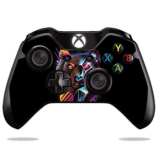 MIGHTY SKINS Xbox One Controller Skin - Rad Bear Design, Durable Vinyl Decal Wrap, Easy to Apply, Made in USA
