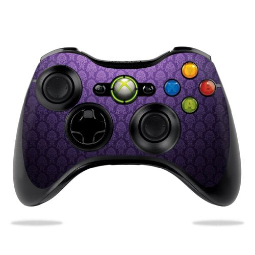 MIGHTY SKINS Xbox 360 Controller Skin - Antique Purple, Durable Vinyl Decal Wrap, Easy to Apply & Remove, Model MIXB360CO-Antique Purple