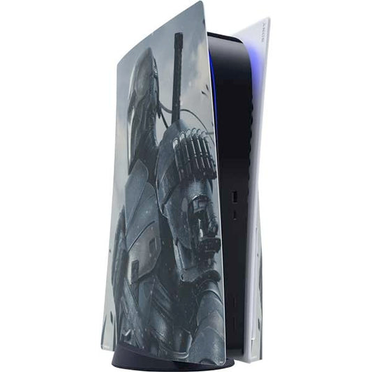 Skinit Decal Gaming Skin Compatible with PS5 Console - Officially Licensed DC Comics Arkham Origins Deathstroke Design