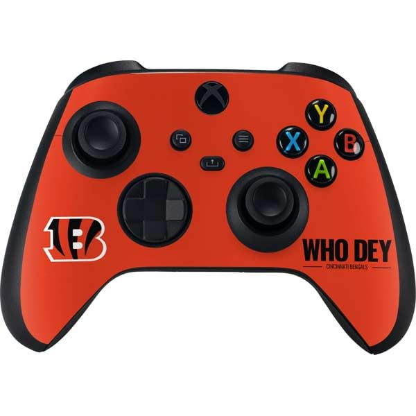 Skinit Decal Gaming Skin Compatible with Xbox Series X Controller - Officially Licensed NFL Cincinnati Bengals Team Motto Design