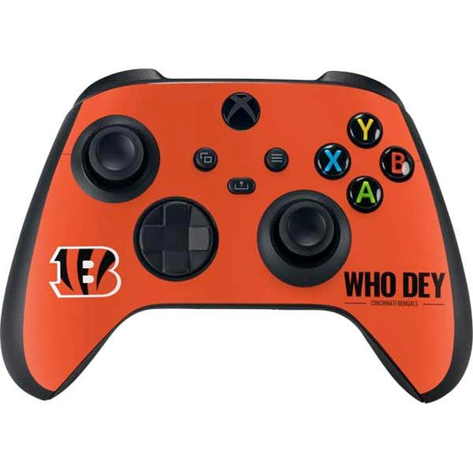 Skinit Decal Gaming Skin Compatible with Xbox Series X Controller - Officially Licensed NFL Cincinnati Bengals Team Motto Design