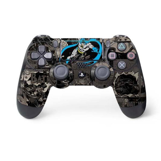 Skinit Decal Gaming Skin Compatible with PS4 Pro/Slim Controller - Officially Licensed DC Comics Batman Classic Art Design