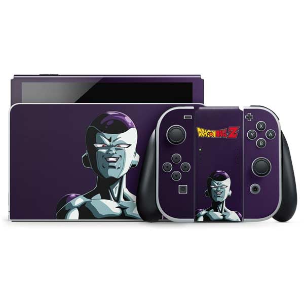 Skinit Decal Gaming Skin Compatible with Nintendo Switch OLED (2021) - Officially Licensed Dragon Ball Z Frieza Design