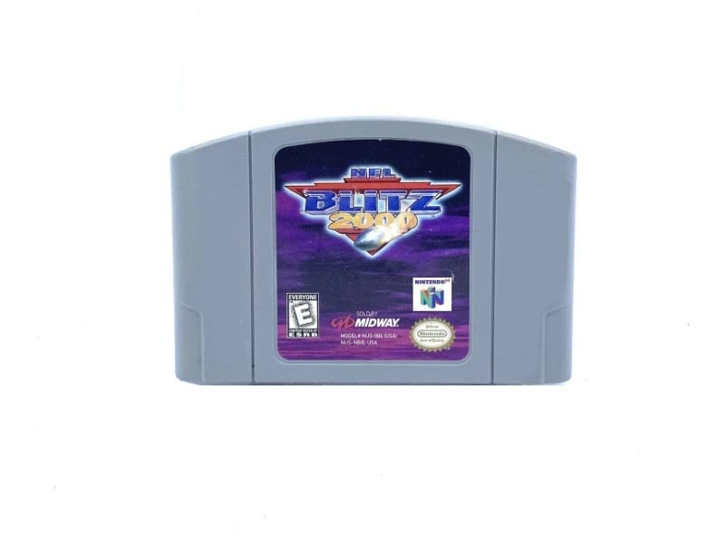 Nintendo NFL Blitz 2000 (Renewed) - Classic Sports Video Game for Nintendo Console