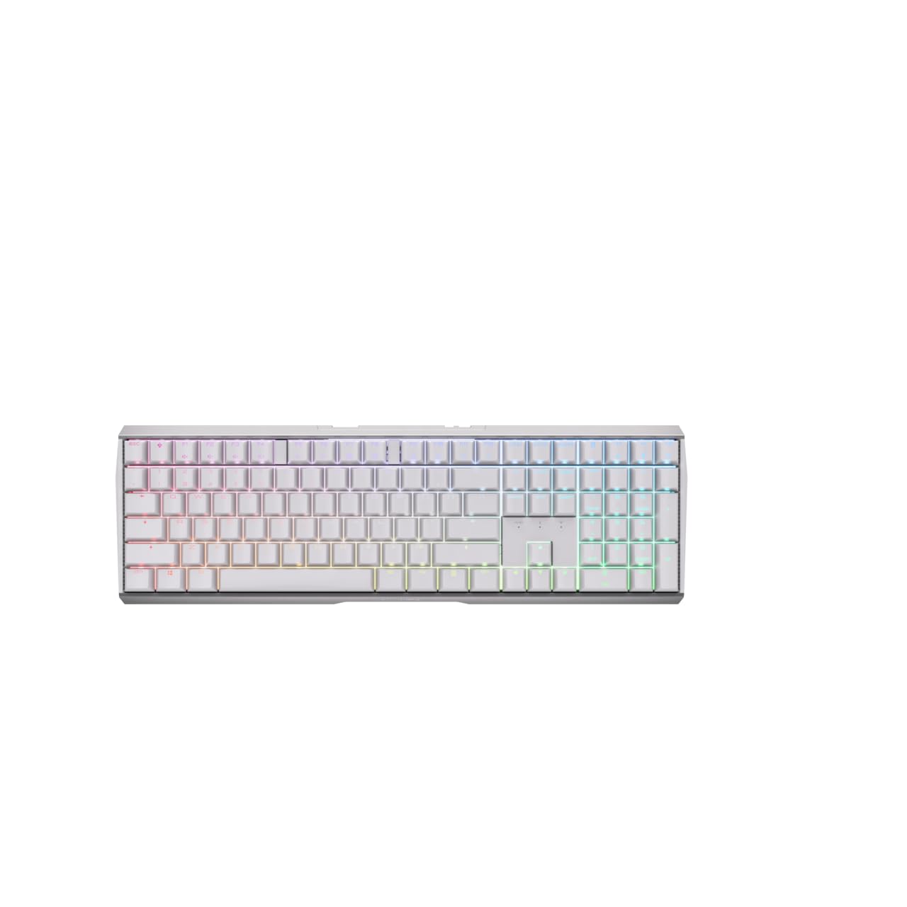 CHERRY XTRFY MX 3.0S Mechanical Wireless Gaming Keyboard | New MX2A Switches (White  MX2A Brown)