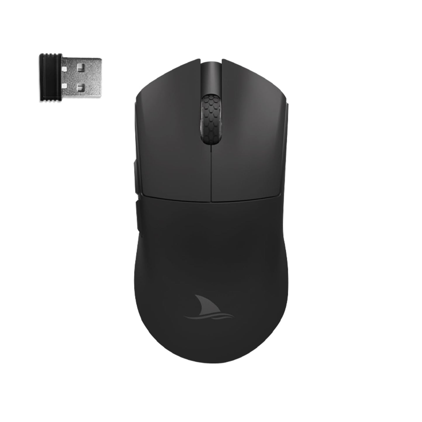 Darmoshark M3 Pro Wireless Gaming Mouse - Tri-Mode 2.4G/USB-C/Bluetooth, 26KDPI, Lightweight 55g, Black
