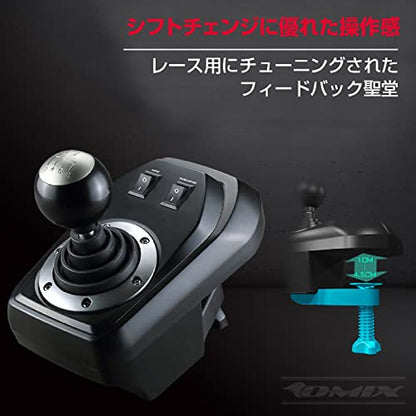 Flashfire 900R Racing Wheel Set with Clutch Pedals & H-shifter - Red & Black for PC, PS3, PS4, Xbox 360, Xbox One, Nintendo Switch