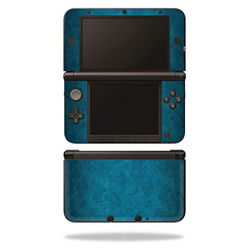 MightySkins Skin Compatible with Nintendo 3DS XL Original (2012-2014) - Blue Strokes | Protective, Durable, and Unique Vinyl wra