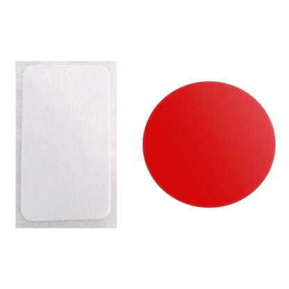 eXtremeRate Custom Polychrome Home Button Stickers for Xbox One Console - 16 pcs Set, White, 1.18 x 1.97 inches, Model YSXBS0217