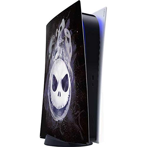 Skinit Decal Gaming Skin Compatible with PS5 Digital Edition Console - Officially Licensed Disney The Nightmare Before Christmas Jack Skellington Face Art Design