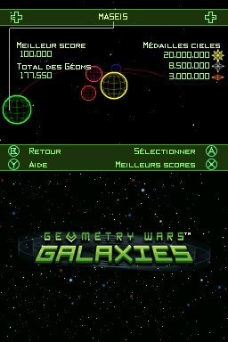 Vivendi Geometry Wars: Galaxies - Nintendo DS Game, Model 72742