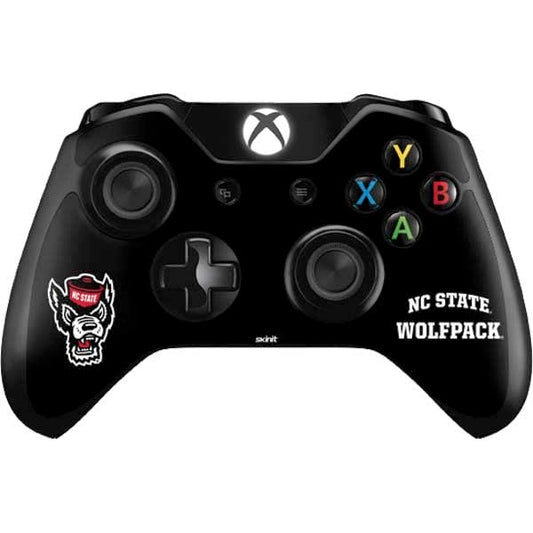 Skinit Decal Gaming Skin Compatible with Xbox One Controller - Officially Licensed College North Carolina State Wolfpack Design