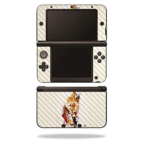 MightySkins Carbon Fiber Skin for Nintendo 3DS XL Original (2012-2014) - Cheetah Splatter | Protective  Durable Textured Carbon Fiber Finish | Easy to Apply | Made in The USA