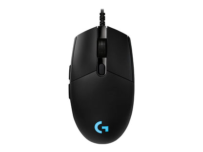 Logitech G PRO Wired Gaming Mouse, Hero 16K Sensor, 16000 DPI, RGB, Ultra Lightweight, 6 Programmable Buttons, On-Board Memory,