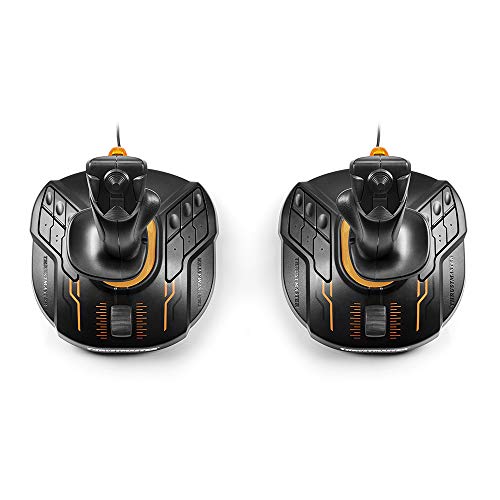 ThrustMaster T 16000M Space Sim Duo Stick Flight Controller for PC - Black, Joystick, Model 2960815
